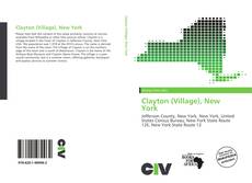 Capa do livro de Clayton (Village), New York 