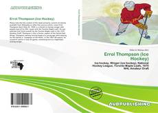 Errol Thompson (Ice Hockey) kitap kapağı