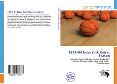 Portada del libro de 1993–94 New York Knicks Season