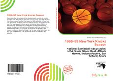 1998–99 New York Knicks Season的封面