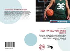 Portada del libro de 2006–07 New York Knicks Season