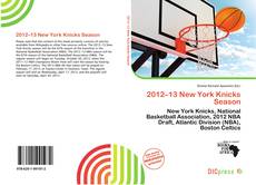 2012–13 New York Knicks Season的封面