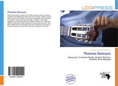 Buchcover von Thomas Dutronc