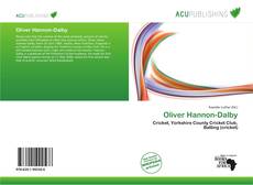 Oliver Hannon-Dalby kitap kapağı