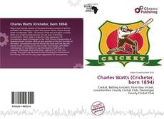 Charles Watts (Cricketer, born 1894)的封面