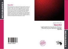 Buchcover von OpenDJ