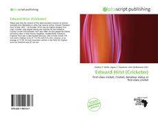 Bookcover of Edward Hirst (Cricketer)