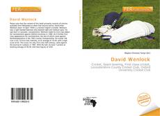 David Wenlock kitap kapağı
