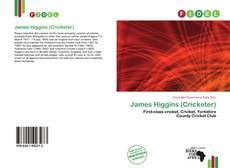 Capa do livro de James Higgins (Cricketer) 
