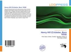 Buchcover von Henry Hill (Cricketer, Born 1858)