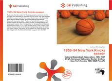 Bookcover of 1953–54 New York Knicks season
