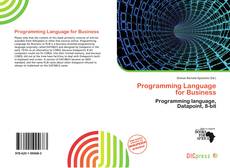 Bookcover of Programming Language for Business
