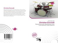 Christian Escoudé kitap kapağı