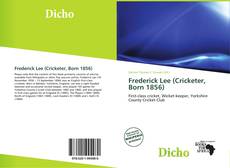 Copertina di Frederick Lee (Cricketer, Born 1856)