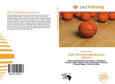 Portada del libro de 2007–08 Charlotte Bobcats Season