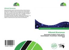Hikmet Karaman的封面