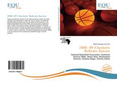 2008–09 Charlotte Bobcats Season kitap kapağı