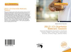 2012–13 Charlotte Bobcats Season的封面