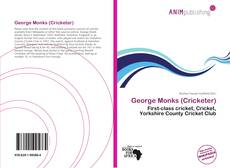 Capa do livro de George Monks (Cricketer) 