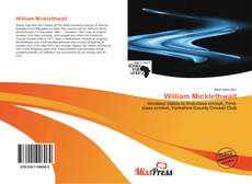 Bookcover of William Micklethwait