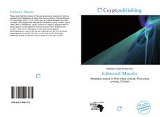 Bookcover of Edmund Maude
