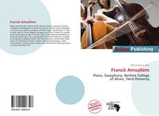 Buchcover von Franck Amsallem