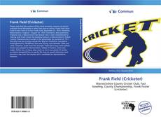 Portada del libro de Frank Field (Cricketer)