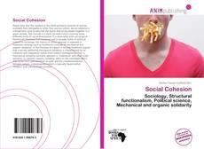 Capa do livro de Social Cohesion 