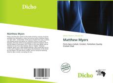 Matthew Myers kitap kapağı