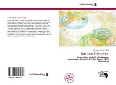 Jan van Grinsven kitap kapağı
