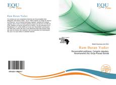 Ram Baran Yadav kitap kapağı