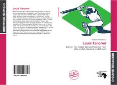 Capa do livro de Louis Tancred 