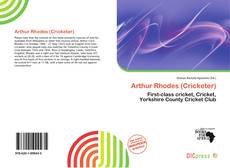 Portada del libro de Arthur Rhodes (Cricketer)