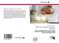 Capa do livro de 1980–81 Indiana Pacers Season 