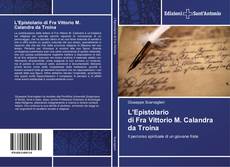 L'Epistolario di Fra Vittorio M. Calandra da Troina kitap kapağı