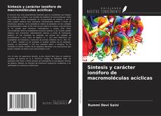 Copertina di Síntesis y carácter ionóforo de macromoléculas acíclicas