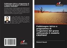 Copertina di Fabbisogno idrico e programma di irrigazione del grano utilizzando il modello CROPWAT