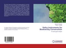Policy Instruments for Biodiversity Conservation的封面