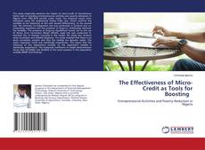 Buchcover von The Effectiveness of Micro-Credit as Tools for Boosting