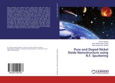Обложка Pure and Doped Nickel Oxide Nanostructure using R.F. Sputtering