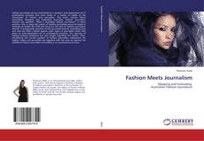 Capa do livro de Fashion Meets Journalism 