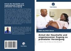 Buchcover von Armut der Haushalte und angemessener Zugang zu pränataler Versorgung