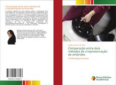 Portada del libro de Comparação entre dois métodos de criopreservação de embriões