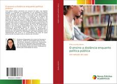 Portada del libro de O ensino a distância enquanto política pública