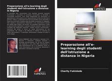 Portada del libro de Preparazione all'e-learning degli studenti dell'istruzione a distanza in Nigeria