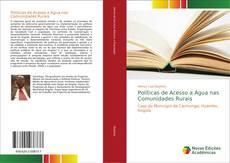 Bookcover of Políticas de Acesso a Água nas Comunidades Rurais