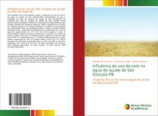Capa do livro de Influência do uso do solo na água do açude de São Gonçalo-PB 