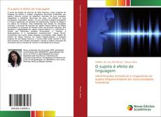 Capa do livro de O sujeito é efeito de linguagem 