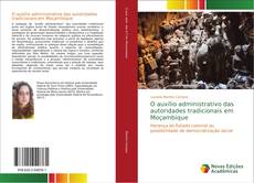Buchcover von O auxílio administrativo das autoridades tradicionais em Moçambique