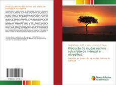 Capa do livro de Produção de mudas nativas sob efeito de hidrogel e nitrogênio 